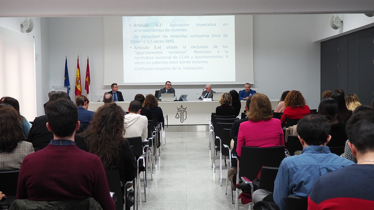 Jornada sobre arrendamientos en el Colegio de Abogados de Ciudad Real